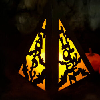 Intra απο ξύλο plywood 3mm-4mm πάχος - Halloween Lantern Δίασταση 15x15 cm INTRAFABR-77680572 - Image 2