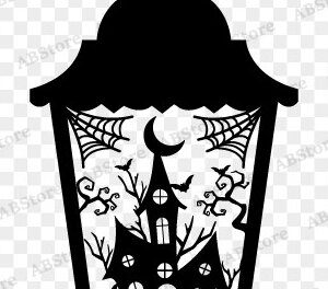 Intra απο ξύλο plywood 3mm-4mm πάχος - Σχέδιο  Φαναριού Halloween Δίασταση 15x15 cm INTRAFABR-104130420