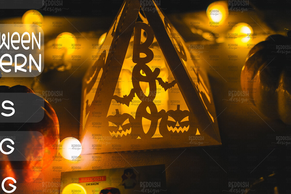 Intra απο ξύλο plywood 3mm-4mm πάχος - Halloween Lantern , Halloween Decor Δίασταση 15x15 cm INTRAFABR-104742925
