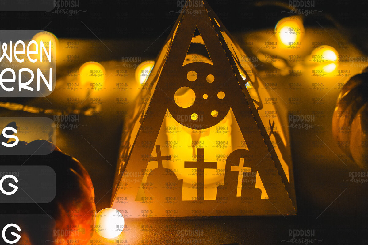 Intra απο ξύλο plywood 3mm-4mm πάχος - Halloween Lantern , Halloween Decor Δίασταση 15x15 cm INTRAFABR-104743409