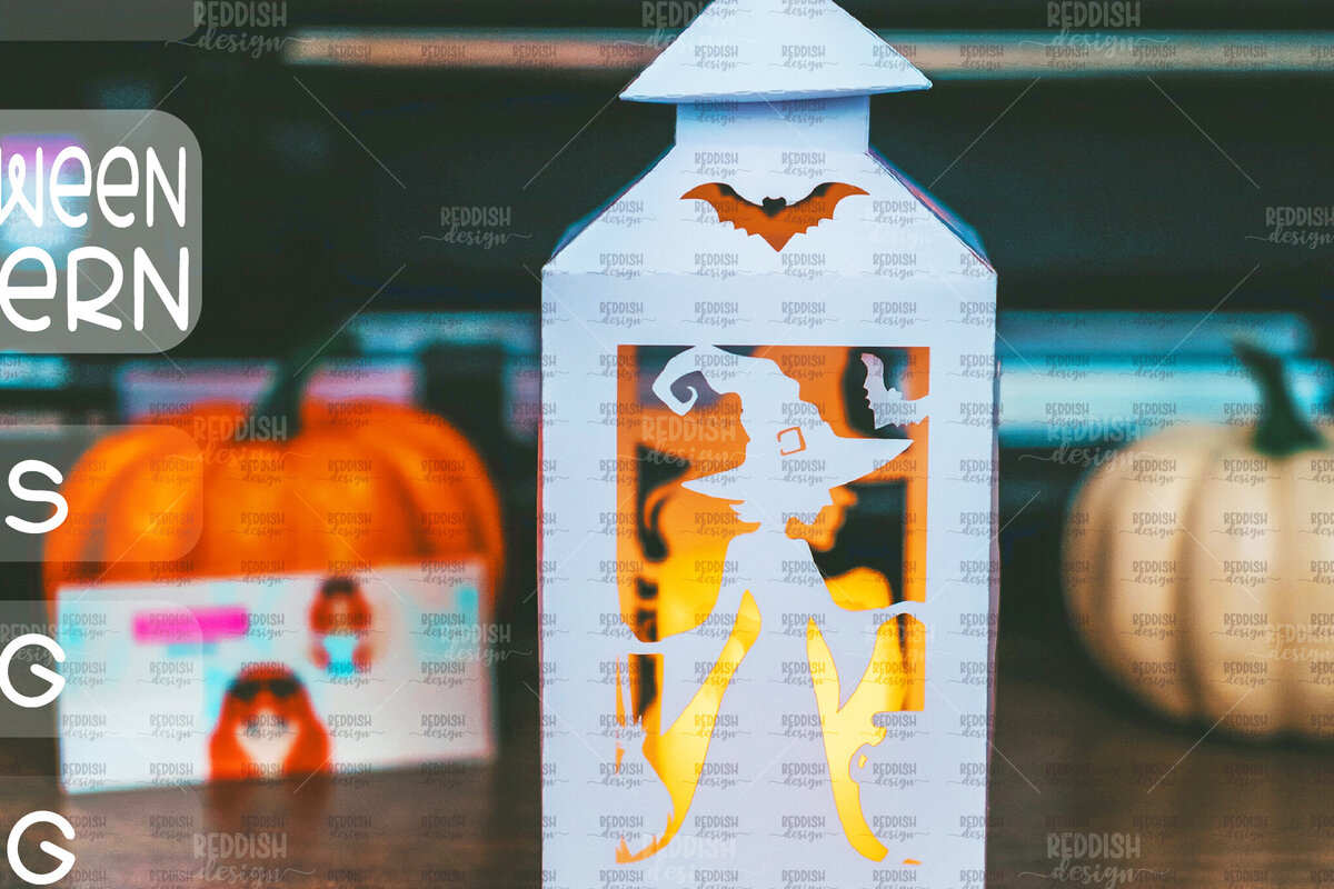 Intra απο ξύλο plywood 3mm-4mm πάχος - Halloween Lantern , Halloween Decor Δίασταση 15x15 cm INTRAFABR-104607735