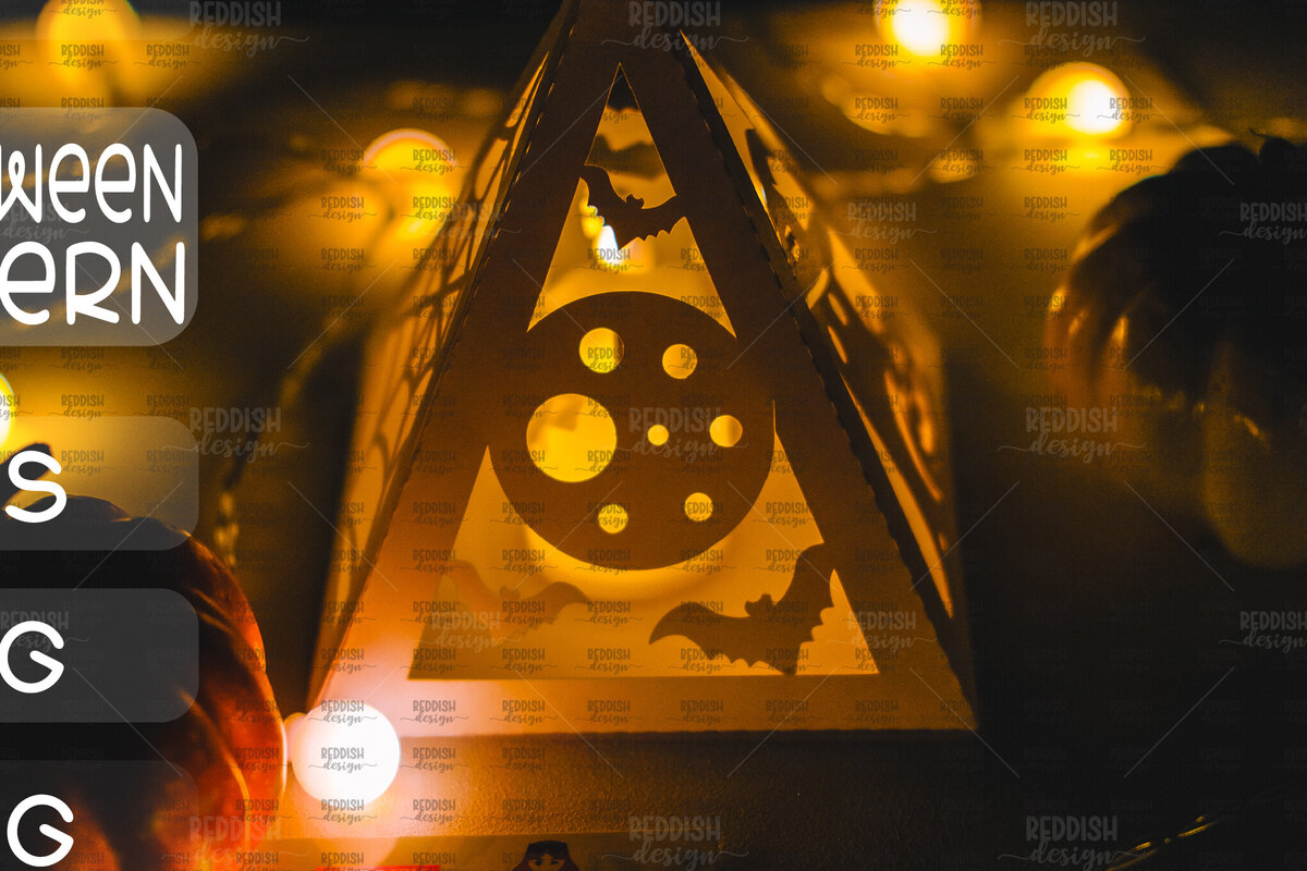 Intra απο ξύλο plywood 3mm-4mm πάχος - Halloween Lantern , Halloween Decor Δίασταση 15x15 cm INTRAFABR-104743866