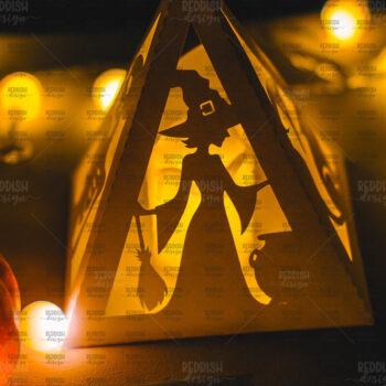 Intra απο ξύλο plywood 3mm-4mm πάχος - Halloween Lantern , Halloween Decor Δίασταση 15x15 cm INTRAFABR-104744906 - Image 1