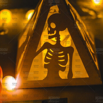 Intra απο ξύλο plywood 3mm-4mm πάχος - Halloween Lantern , Halloween Decor Δίασταση 15x15 cm INTRAFABR-104745149 - Image 1