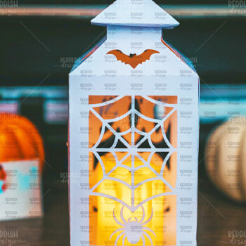 Intra απο ξύλο plywood 3mm-4mm πάχος - Halloween Lantern , Halloween Decor Δίασταση 15x15 cm INTRAFABR-104607807 - Image 1