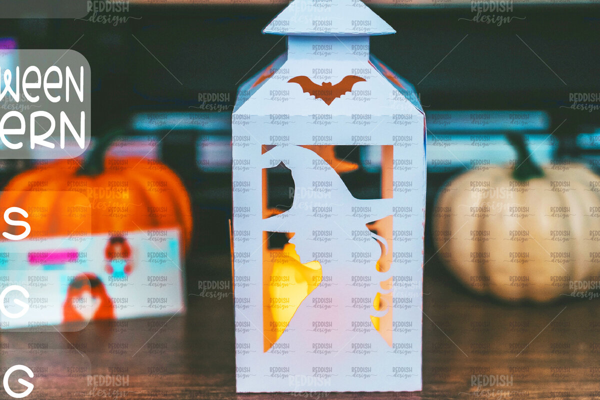 Intra απο ξύλο plywood 3mm-4mm πάχος - Halloween Lantern , Halloween Decor Δίασταση 15x15 cm INTRAFABR-104607649