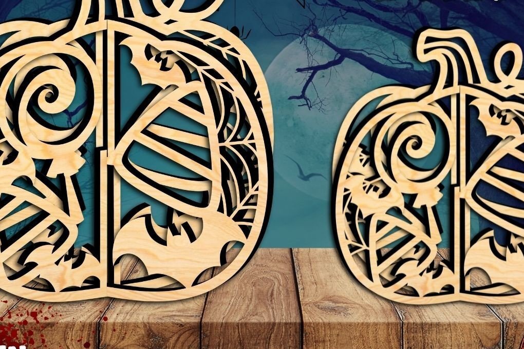 Intra απο ξύλο plywood 3mm-4mm πάχος - Σχέδιο κοπής λέιζερ αποκριών Δίασταση 10x8 cm INTRAFABR-39419912