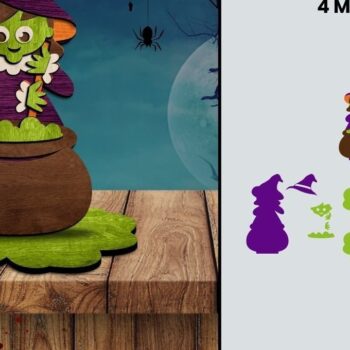 Intra απο ξύλο plywood 3mm-4mm πάχος - Αποκριάτικα σχέδια κοπής με λέιζερ Δίασταση 10x8 cm INTRAFABR-39406686 - Image 5