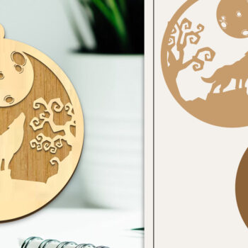 Intra απο ξύλο plywood 3mm-4mm πάχος - Δέσμη στολίδι με κομμένα λέιζερ αποκριών Δίασταση 6x6 cm INTRAFABR-102387135 - Image 13