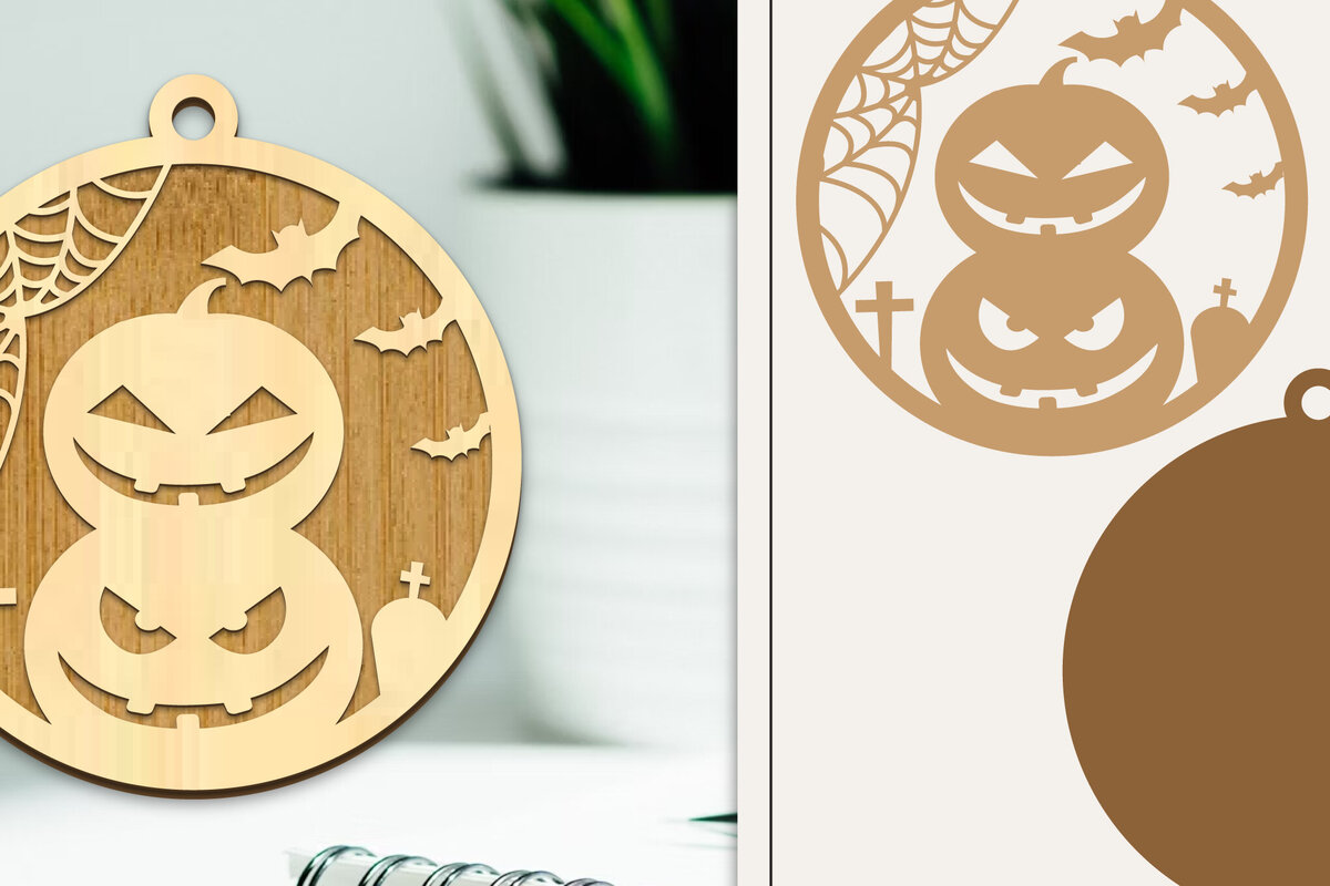 Intra απο ξύλο plywood 3mm-4mm πάχος - Στολίδι για αποκριάτικο λέιζερ  Δίασταση 6x6 cm INTRAFABR-102386856