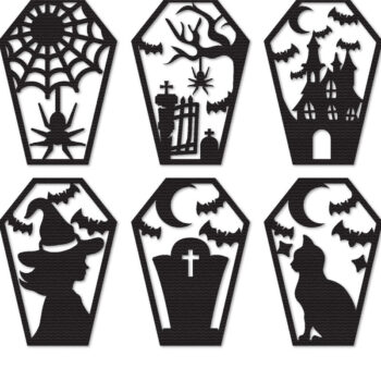 Intra απο ξύλο plywood 3mm-4mm πάχος - Halloween Lasercut Δίασταση 15x15 cm INTRAFABR-105871099 - Image 1