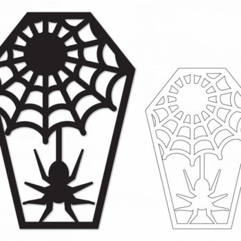 Intra απο ξύλο plywood 3mm-4mm πάχος - Halloween Lasercut Δίασταση 15x15 cm INTRAFABR-105871099 - Image 3