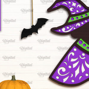 Intra απο ξύλο plywood 3mm-4mm πάχος - Σχέδιο κοπής με λέιζερ με στρώσεις αποκριών Δίασταση 15x15 cm INTRAFABR-102375495