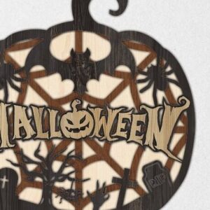 Intra απο ξύλο plywood 3mm-4mm πάχος - Διακόσμηση με στρώματα αποκριών  Δίασταση 15x15 cm INTRAFABR-39111695