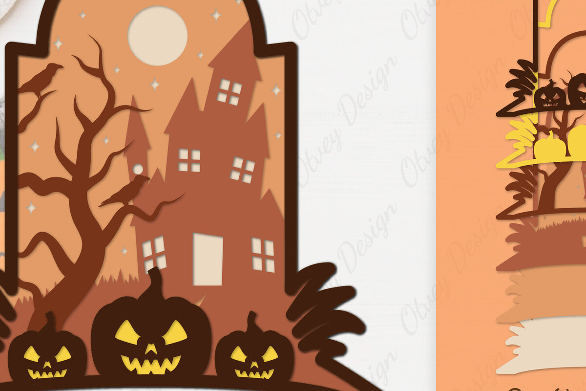 Intra απο ξύλο plywood 3mm-4mm πάχος -  αποκοπής με λέιζερ Halloween Δίασταση 15x15 cm INTRAFABR-106146809