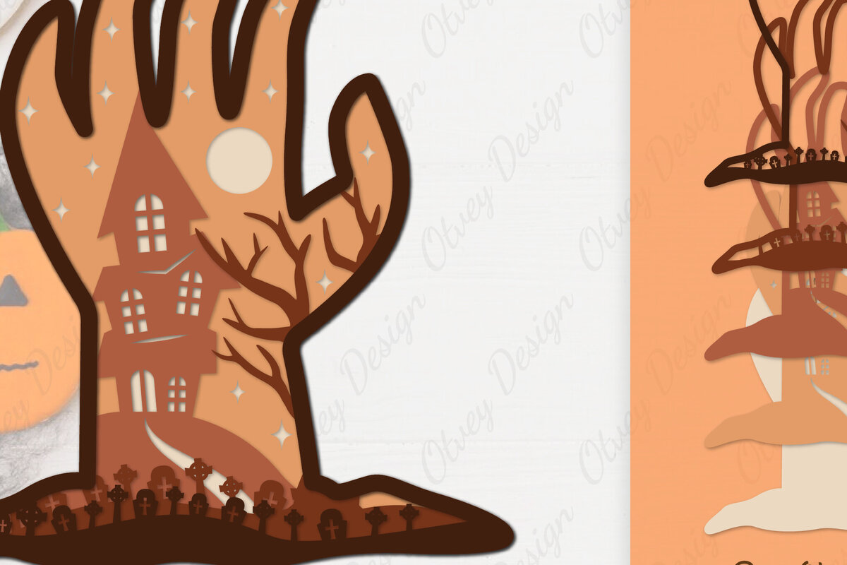 Intra απο ξύλο plywood 3mm-4mm πάχος -  αποκοπής με λέιζερ Halloween Δίασταση 15x15 cm INTRAFABR-106146817