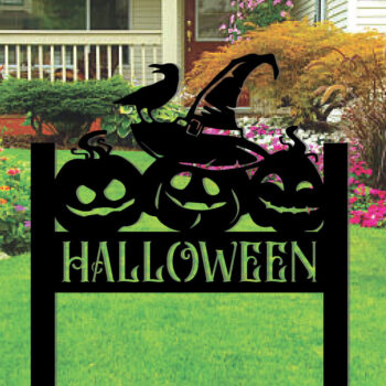 Intra απο ξύλο plywood 3mm-4mm πάχος - Διακοσμητικό σημάδι Halloween Metal Garden Stakes Δίασταση 3600x3600 cm INTRAFABR-101449657 - Image 2