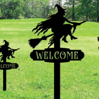 Intra απο ξύλο plywood 3mm-4mm πάχος - Διακοσμητικό σημάδι Halloween Metal Garden Stakes Δίασταση 3600x3600 cm INTRAFABR-101449885 - Image 1