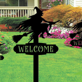 Intra απο ξύλο plywood 3mm-4mm πάχος - Διακοσμητικό σημάδι Halloween Metal Garden Stakes Δίασταση 3600x3600 cm INTRAFABR-101449885 - Image 2