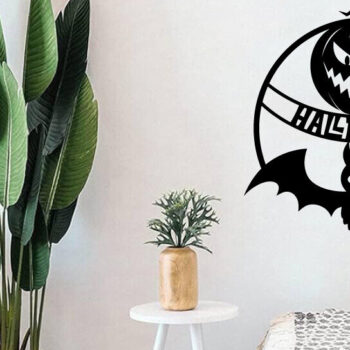 Intra απο ξύλο plywood 3mm-4mm πάχος - Αρχεία αποκοπής με λέιζερ Halloween Metal Sing  Δίασταση 40x50 cm INTRAFABR-101126066 - Image 3