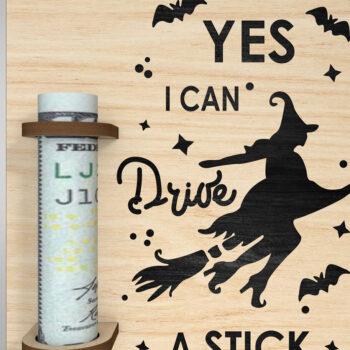 Intra απο ξύλο plywood 3mm-4mm πάχος - Στολίδια για αποκριάτικες θήκες για χρήματα  Δίασταση 6x6 cm INTRAFABR-110169584 - Image 5