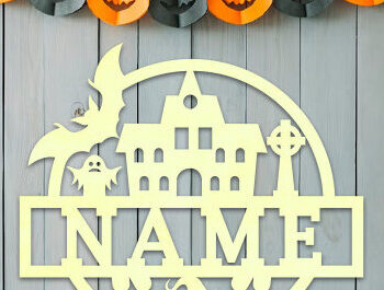 Intra απο ξύλο plywood 3mm-4mm πάχος - Πακέτο λέιζερ για το όνομα του Halloween Δίασταση 15x15 cm INTRAFABR-76427349 - Image 11