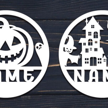 Intra απο ξύλο plywood 3mm-4mm πάχος - Πακέτο Sign Sign για Halloween Δίασταση 15x15 cm INTRAFABR-106073158 - Image 9