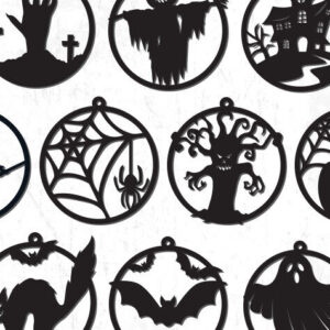 Intra απο ξύλο plywood 3mm-4mm πάχος - Δέσμη διακόσμησης αποκριών Δίασταση 5x4 cm INTRAFABR-81904598