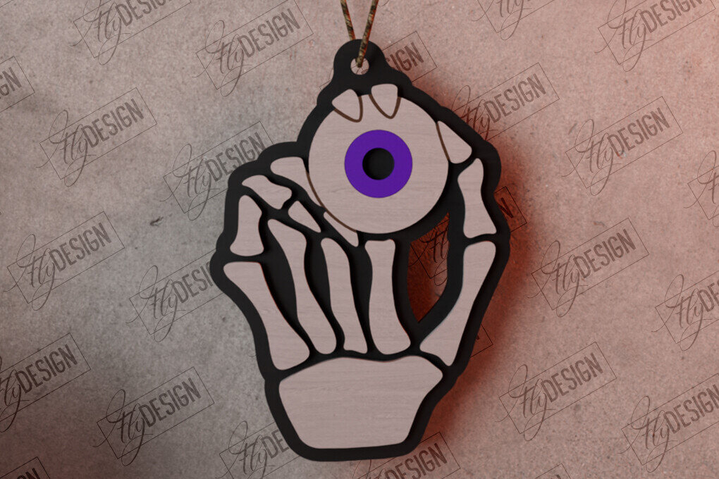 Intra απο ξύλο plywood 3mm-4mm πάχος - Αποκριάτικο Στολίδι | Διακόσμηση αποκριών|CNC Δίασταση 4x4 cm INTRAFABR-104783990