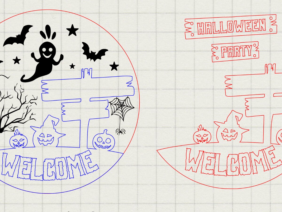 Intra απο ξύλο plywood 3mm-4mm πάχος - Σημάδι πάρτι αποκριών Δίασταση 15x15 cm INTRAFABR-107059765