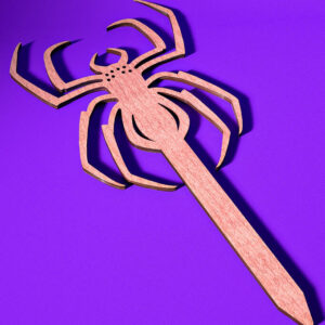 Intra απο ξύλο plywood 3mm-4mm πάχος - Halloween Plant Stakes Cut Laser  Δίασταση 15x15 cm INTRAFABR-73280349