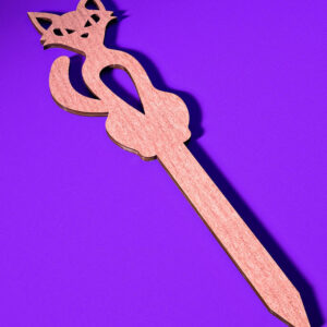 Intra απο ξύλο plywood 3mm-4mm πάχος - Halloween Plant Stakes Cut Laser  Δίασταση 15x15 cm INTRAFABR-73280425