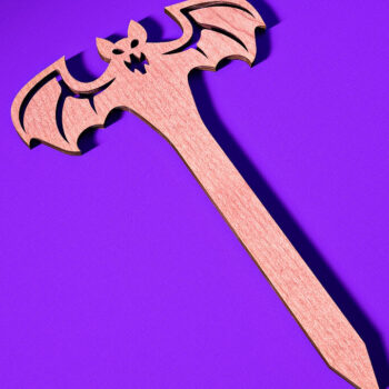 Intra απο ξύλο plywood 3mm-4mm πάχος - Halloween Plant Stakes Cut Laser Δίασταση 15x15 cm INTRAFABR-73280050 - Image 2