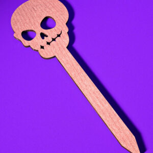 Intra απο ξύλο plywood 3mm-4mm πάχος - Halloween Plant Stakes Cut Laser  Δίασταση 15x15 cm INTRAFABR-73280178