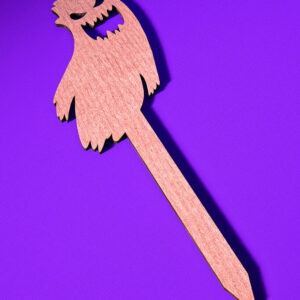 Intra απο ξύλο plywood 3mm-4mm πάχος - Halloween Plant Stakes Cut Laser  Δίασταση 15x15 cm INTRAFABR-73280255