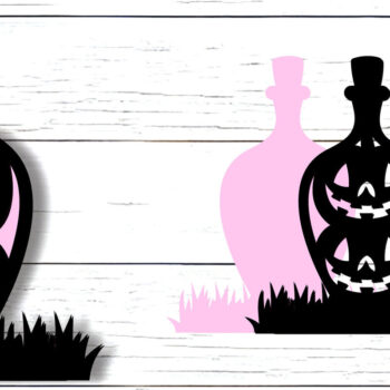 Intra απο ξύλο plywood 3mm-4mm πάχος - Πακέτο Bottles Potion Halloween Δίασταση 15x15 cm INTRAFABR-103370973 - Image 4