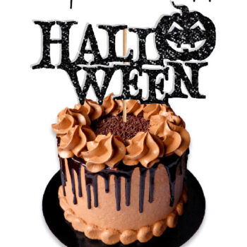 Intra απο ξύλο plywood 3mm-4mm πάχος - Τοπέρ κέικ κολοκύθας αποκριών Δίασταση 15x15 cm INTRAFABR-18976618 - Image 1