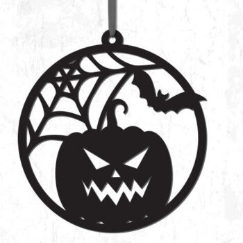 Intra απο ξύλο plywood 3mm-4mm πάχος - Στολίδι κολοκύθας αποκριών Δίασταση 5x4 cm INTRAFABR-81595867 - Image 1