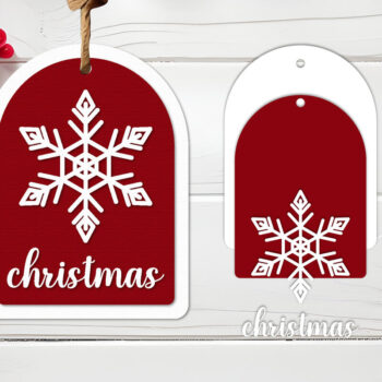 Intra απο ξύλο plywood Χρώμα wenge 3mm-4mm πάχος - Χριστουγεννιάτικη ετικέτα Lasercut - Χριστουγεννιάτικη πινακίδα Δίασταση 30x20 cm INTRAFABR-103853761 - Image 1