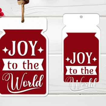 Intra απο ξύλο plywood Χρώμα wenge 3mm-4mm πάχος - Χριστουγεννιάτικη ετικέτα Lasercut - Χριστουγεννιάτικη πινακίδα Δίασταση 30x20 cm INTRAFABR-34650734 - Image 1