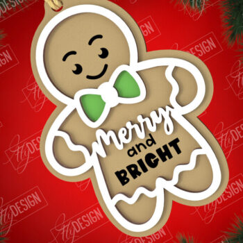 Intra απο ξύλο plywood  Χρώμα wenge 3mm-4mm πάχος - Πακέτο ετικετών Χριστουγέννων | Ετικέτες δώρων | Χριστούγεννα Δίασταση 15x15 cm INTRAFABR-111316322 - Image 6