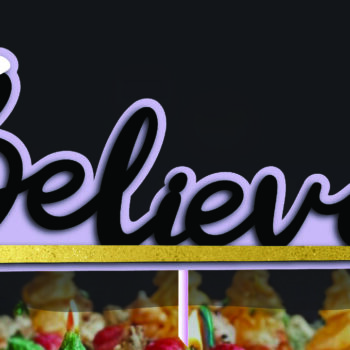 Intra απο ξύλο plywood Χρώμα wenge 3mm-4mm πάχος - Χριστουγεννιάτικο Topper Holiday Party Decor Δίασταση 15x15 cm INTRAFABR-111384256 - Image 1