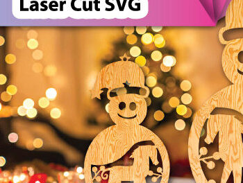 Intra απο ξύλο plywood  Χρώμα wenge 3mm-4mm πάχος - Χριστουγεννιάτικο παιχνίδι στολίδια αλόγων με λέιζερ Δίασταση 6x6 cm INTRAFABR-34674082 - Image 1