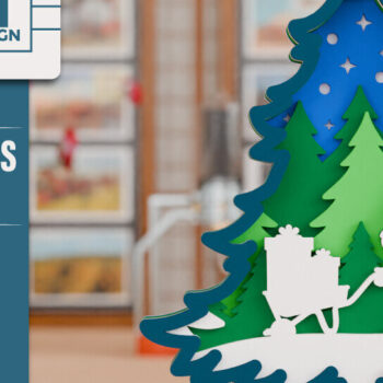 Intra απο ξύλο plywood Χρώμα wenge 3mm-4mm πάχος - Χριστουγεννιάτικο Δέντρο 3D Multilayer BNDLE Δίασταση 20x25 cm INTRAFABR-103994786 - Image 1