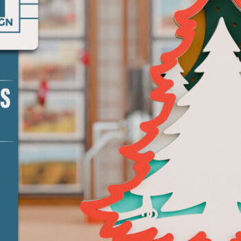 Intra απο ξύλο plywood Χρώμα wenge 3mm-4mm πάχος - Χριστουγεννιάτικο Δέντρο 3D Multilayer BNDLE Δίασταση 20x25 cm INTRAFABR-103994786 - Image 2