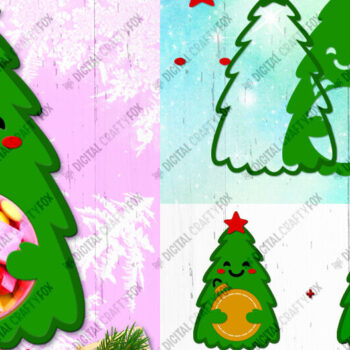 Intra απο ξύλο plywood Χρώμα wenge 3mm-4mm πάχος - Χριστουγεννιάτικο δέντρο Candy Dome, τρισδιάστατα Χριστούγεννα Δίασταση 11x13 cm INTRAFABR-125432014 - Image 1