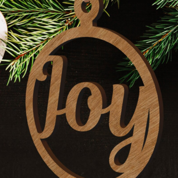 Intra απο ξύλο plywood Χρώμα wenge 3mm-4mm πάχος - Πρότυπο περικοπής διακόσμησης χριστουγεννιάτικου δέντρου Δίασταση 6x7 cm INTRAFABR-75915391 - Image 2