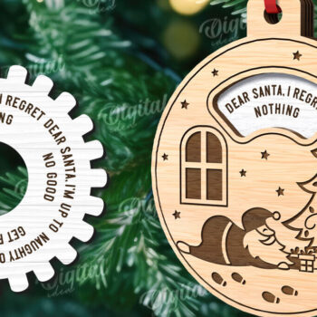 Intra απο ξύλο plywood Χρώμα wenge 3mm-4mm πάχος - Διακόσμηση Χριστουγεννιάτικου Δέντρου Δίασταση 15x15 cm INTRAFABR-75901729 - Image 1