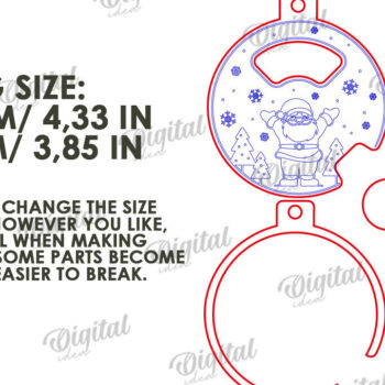 Intra απο ξύλο plywood Χρώμα wenge 3mm-4mm πάχος - Διακόσμηση Χριστουγεννιάτικου Δέντρου Δίασταση 15x15 cm INTRAFABR-75901729 - Image 3