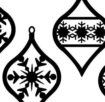 Intra απο ξύλο plywood Χρώμα wenge 3mm-4mm πάχος - Διακόσμηση Χριστουγεννιάτικου Δέντρου Δίασταση 15x15 cm INTRAFABR-74437629 - Image 2